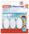 tesa® Powerstrips Kroge Oval Small 1 kg - 3 stk.